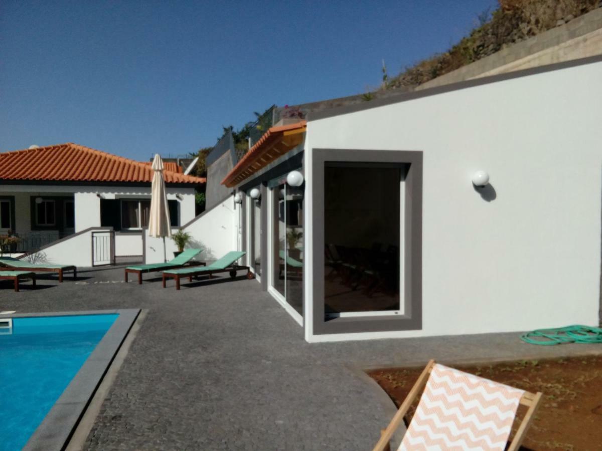 Casa Agapanthe Piscine Et Vue Mer Estreito Da Calheta Exteriör bild