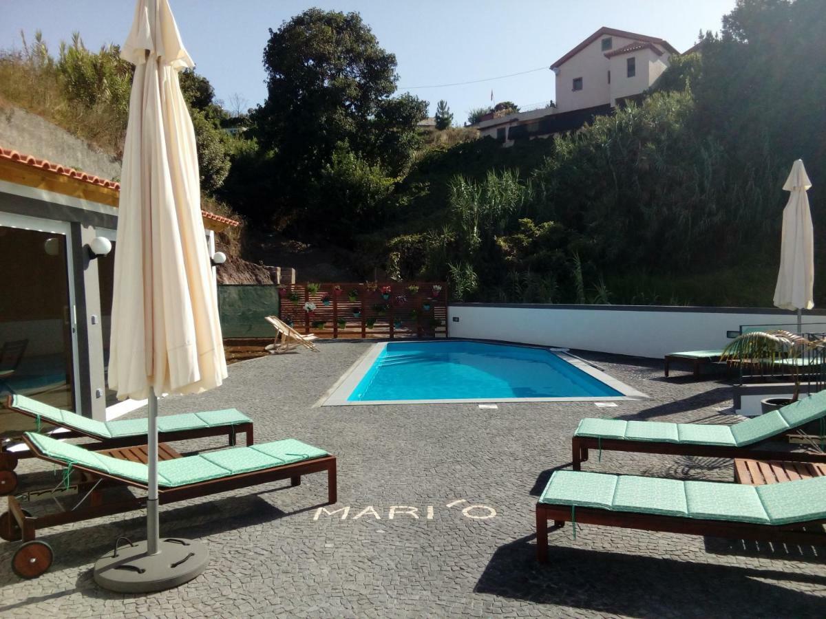 Casa Agapanthe Piscine Et Vue Mer Estreito Da Calheta Exteriör bild