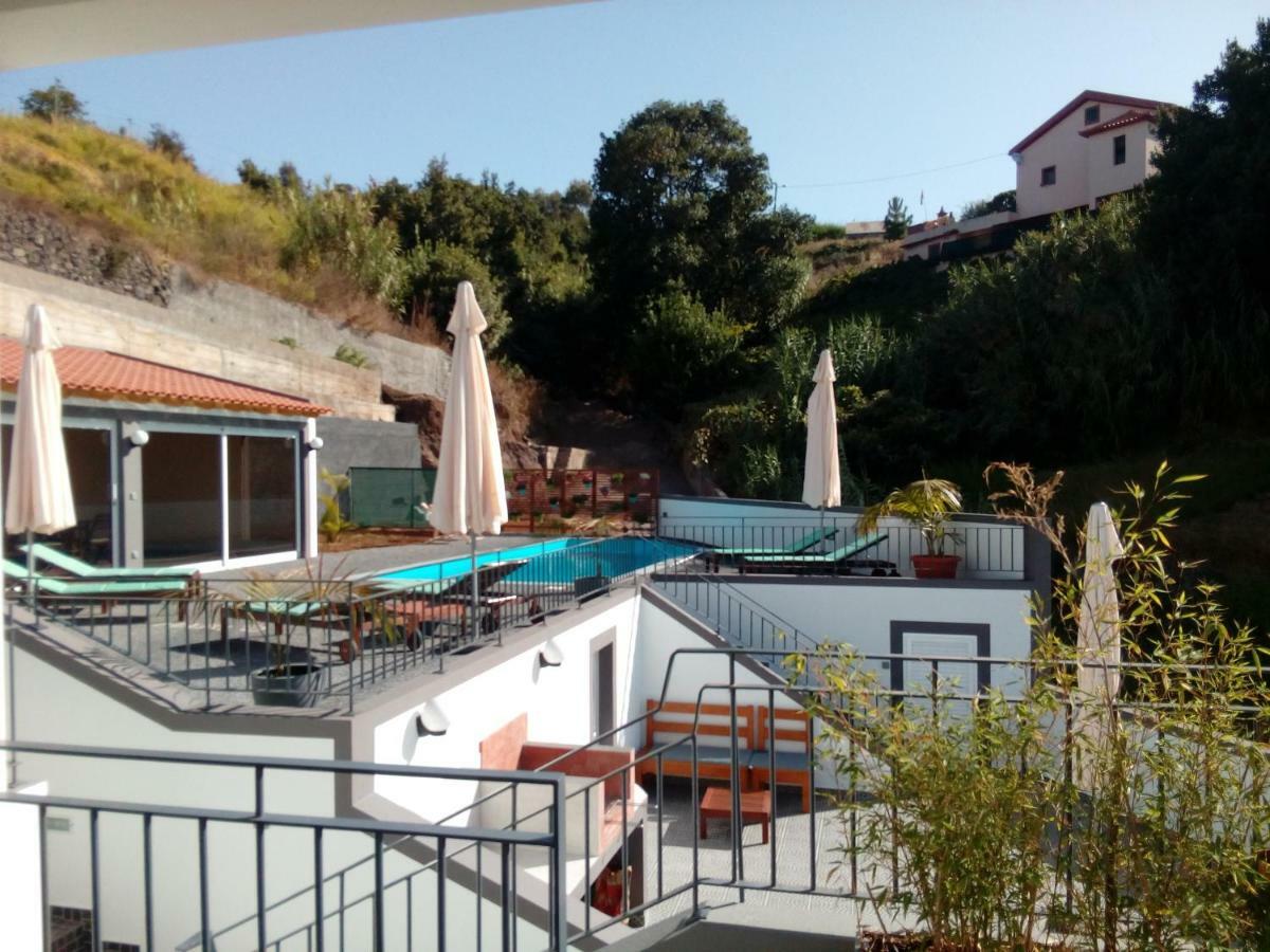 Casa Agapanthe Piscine Et Vue Mer Estreito Da Calheta Exteriör bild